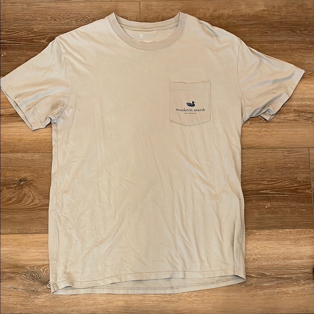 Southern Marsh Men's Gray T-Shirt